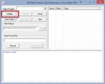 mifare classic card recovery tools beta v0 1|mifare classic tool windows.